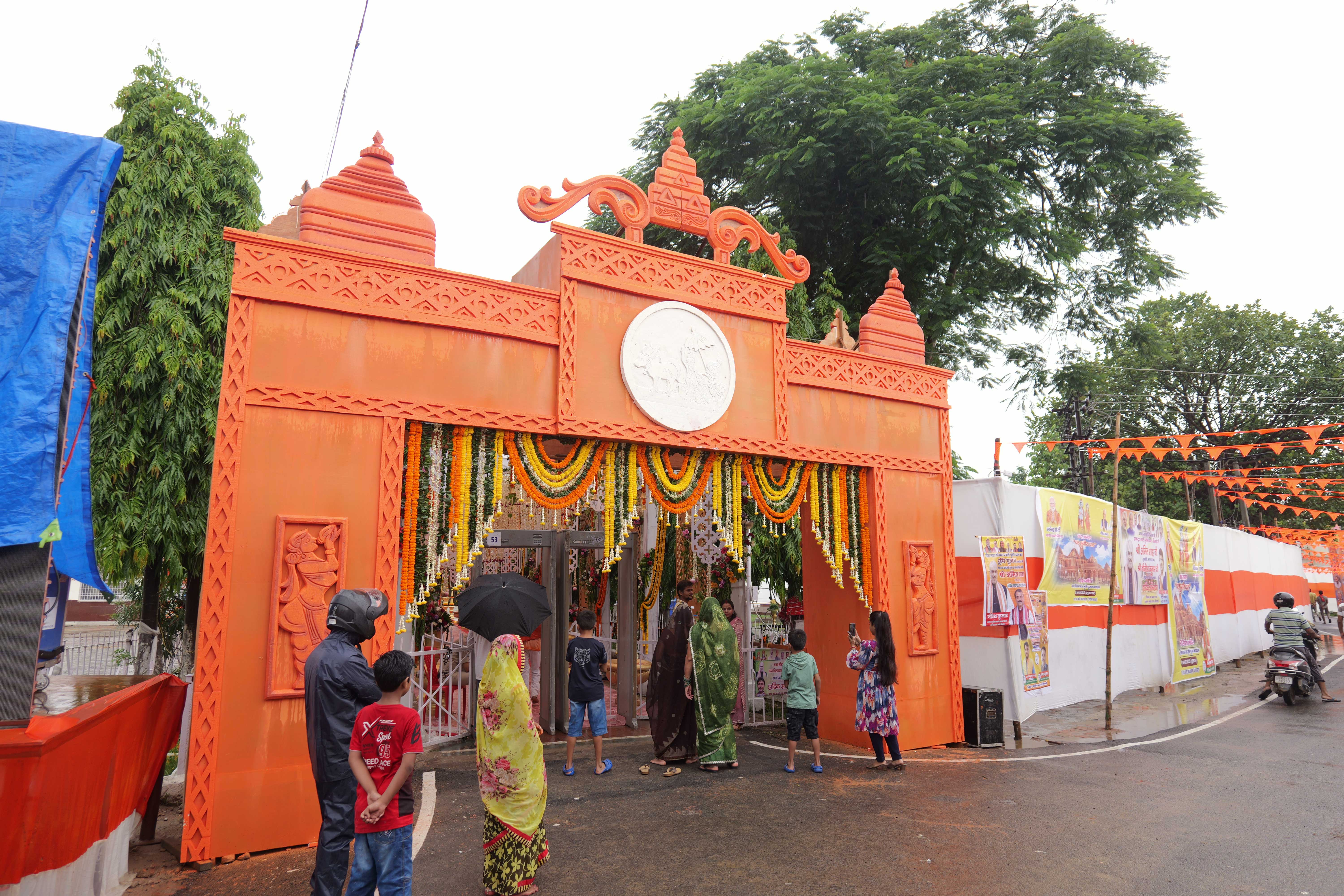 Bhoomi Poojan & Shilanyas Moments